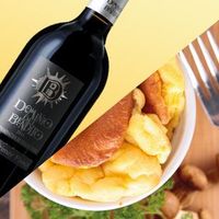 Soufflé au fromage comté et cèpes + Toro DO Espagne