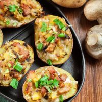 Beaujolais Nouveau : Idée apéro pour le jour J - Pommes de terre farcies