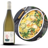 Gratin de courgettes au chèvre + Chenin sec