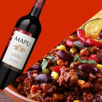 Accord chili con carne et Carmènère chilien