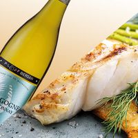 Cabillaud terre et mer & Bourgogne blanc AOC