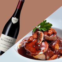 Œuf en meurette et Coteaux Bourguignons