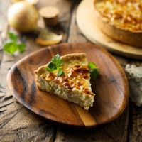 Tarte &agrave; l'oignon & Pinot blanc