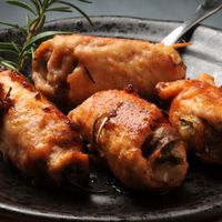 Recette involtini à la romana & vin de Merlot