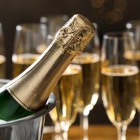 Les diff&eacute;rentes tailles de bouteilles de champagne