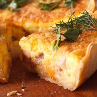 Quiche lorraine & Pinot Gris