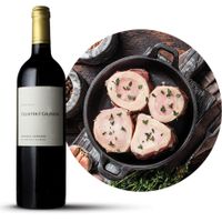 Côte de bœuf à la moelle + Bordeaux supérieur