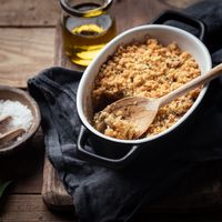 Crumble forestier& Bourgueil AOC