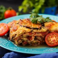 Moussaka & Ventoux rouge AOC
